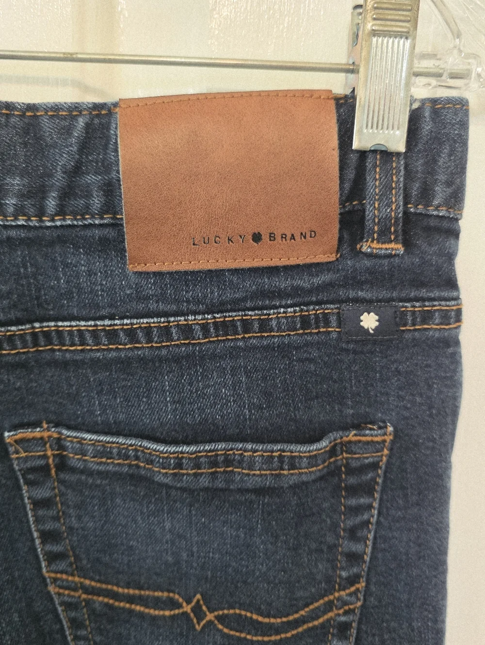 Lucky Brand Kids Authentic Skinny Jeans in Dark Blue Denim Size 14 Adjustible